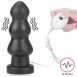 Большая анальная вибро-пробка на присоске King Sized Vibrating Anal Rigger 7.8'' (10 режимов)0
