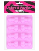 Формочка для льда в виде фаллоса Jokes parties
