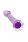 Гибкий гелевый стимулятор на присоске Jelly Dildo M