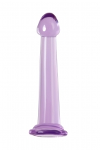 Гибкий гелевый стимулятор на присоске Jelly Dildo M