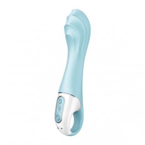 Надувной перезаряжаемый вибромассажер Air Pump Vibrator 5 Connect App