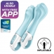 Надувной перезаряжаемый вибромассажер Air Pump Vibrator 5 Connect App0