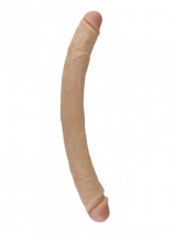 Двусторонний гибкий фаллоимитатор REAL (размер L)