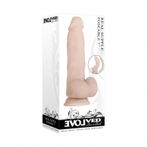 Гнущийся фаллоимитатор с внутренним хребтом Evolved REAL SUPPLE POSEABLE