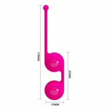 Вагинальные шарики на сцепке PrettyLove Kegel Tighten Up III