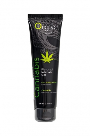 Интимный гель ORGIE LUBE TUBE со вкусом конопли (100 мл)