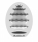 Мини-мастурбатор в форме яйца с самолубрикацией Egg Single Riffle