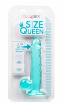 Гелевый фаллос на присоске SIZE QUEEN 8"
