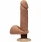 Супер реалистичный смуглый вибратор на присоске The D - Perfect D Vibrating 7"