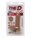 Супер реалистичный смуглый вибратор на присоске The D - Perfect D Vibrating 7"1