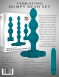 Набор анальных цепочек с вибро-пулей Vibrating Bumpy Bead Set (7 режимов)3