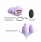 Cтимулятор клитора и зоны G с пультом для пары WONDERLOVER VIVA MAUVE Love to love