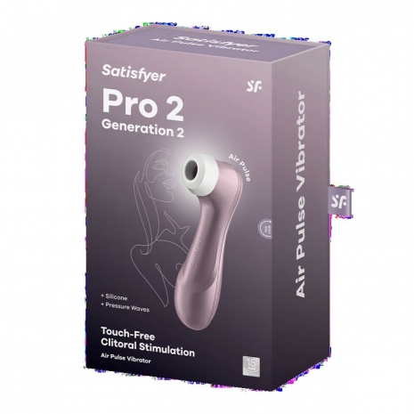 Вакуумный стимулятор Pro 2 Generation 2, фиолетовый