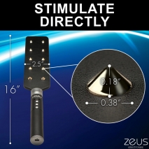 Шлёпалка с электростимуляцией ZEUS Spiked Paddle