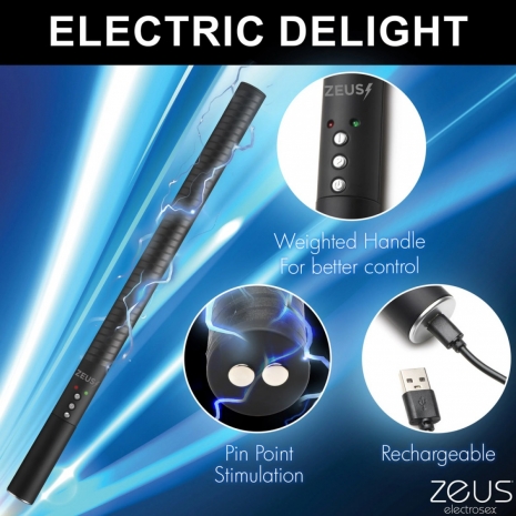Жезл с электростимуляцией ZEUS E-Stim Baton