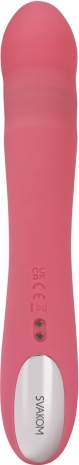 Мощный вибратор-кролик с функцией пенетрации Avery Strawberry Pink
