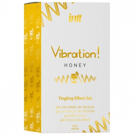 Увлажняющий гель - Жидкий вибратор «Vibration Honey Honey», (15 мл)
