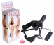 Фаллопротез с вибрацией на эластичном креплении Vibrating Hollow Strap-On0