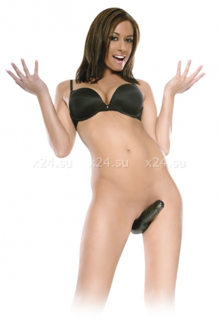 Страпон без крепления с анальным стимулятором Strapless Strap-On with Anal Stimulator