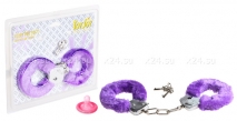 Наручники фиолетовые FURRY FUN CUFFS