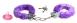 Наручники фиолетовые FURRY FUN CUFFS1