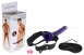 Фаллопротез на эластичном креплении HOLLOW STRAP-ON PURPLE 10''0