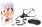 Кожаные стринги с поводком LEATHER PANTIES AND LEASH SET