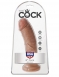 Фаллоимитатор на присоске мулат King Cock 81