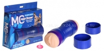 Двойной мастурбатор (вагина и анус) 21 см Pussy-Ass