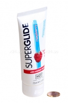 Superglide съедобная смазка для орального секса со вкусом малины 75 мл