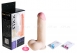 Большой гнущийся реалистичный фаллос на присоске Real Stick0
