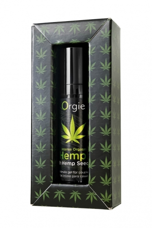 Жидкий вибратор - интимный гель для клитора ORGIE Hemp Intense Orgasm, 15 мл