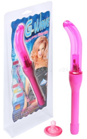 Пластиковый вибратор для G-стимуляции G-Wave Multi-Speed WaterVibe
