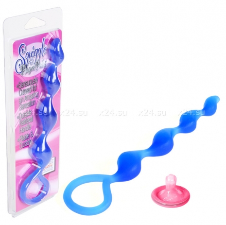 Гибкий анальный стимулятор Squiggle Pleasure Probe