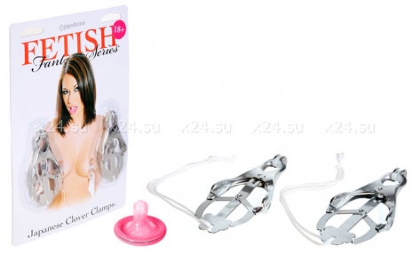 Клипсы-крокодилы для сосков Japanese Clover Clamps