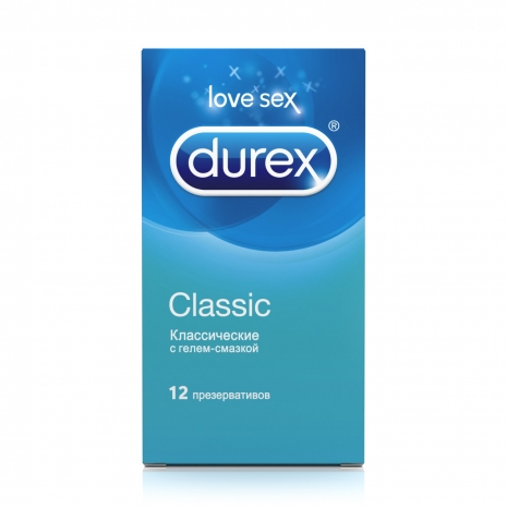Презервативы классические Durex Classic №12 (12 шт.)