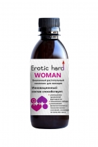 Сироп для женщин «Erotic hard WOMAN» для повышения либидо и сексуальности, 250 мл