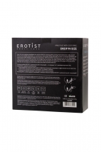 Анальная пробка с эрекционными кольцами 3-в-1 Erotist DROP M-SIZE