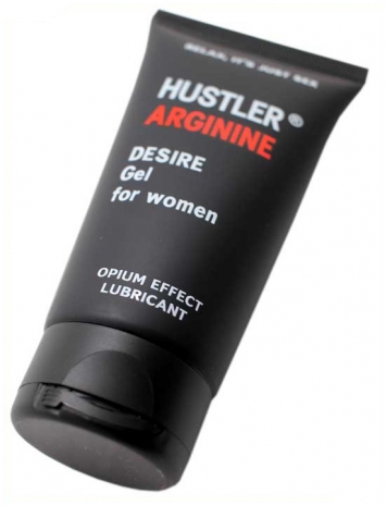Стимулирующая гель-смазка на водно-силиконовой основе HUSTLER ARGININE (75 мл)