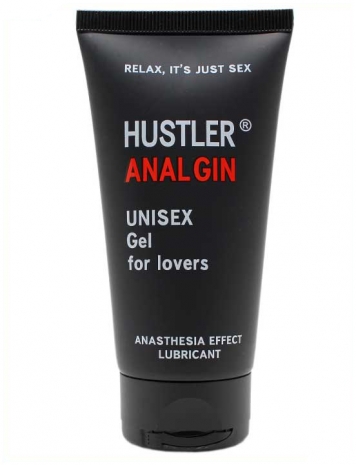 Анальная гель-смазка на водно-силиконовой основе HUSTLER ANAL GIN (75 мл)