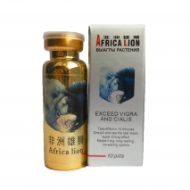 Мужской препарат для эрекции и потенции Африканский лев (Africa Lion) 10 табл.