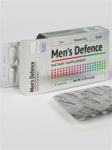 Men's Defence ("Мэнс дефенс") биологически активная добавка для усиления потенции с экстрактом корня имбиря 20 капс.