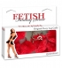 Наручники с искусственным мехом Original Furry Leg Cuffs красные0
