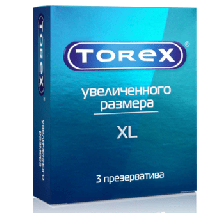 Презервативы Torex "Увеличенного размера", 3 шт.