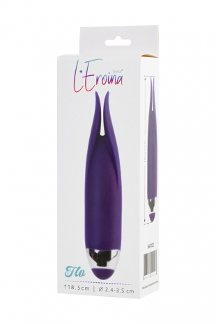 Вибростимулятор для двоих L'EROINA by TOYFA Flo, 10 режимов вибрации