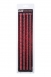 Набор уретральных зондов Black & Red by TOYFA, 4 штуки, красный1