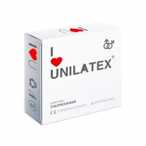 Презервативы Unilatex Ultra Thin ультратонкие 3 шт.