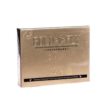 Возбудитель для женщин золотая шпанская мушка Gold Spanish Fly 1 пакетик 5 мл.